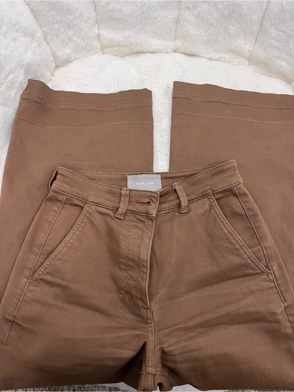 Everlane Wide-Leg High-Rise Pants